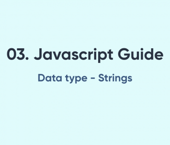 Javascript guide Strings